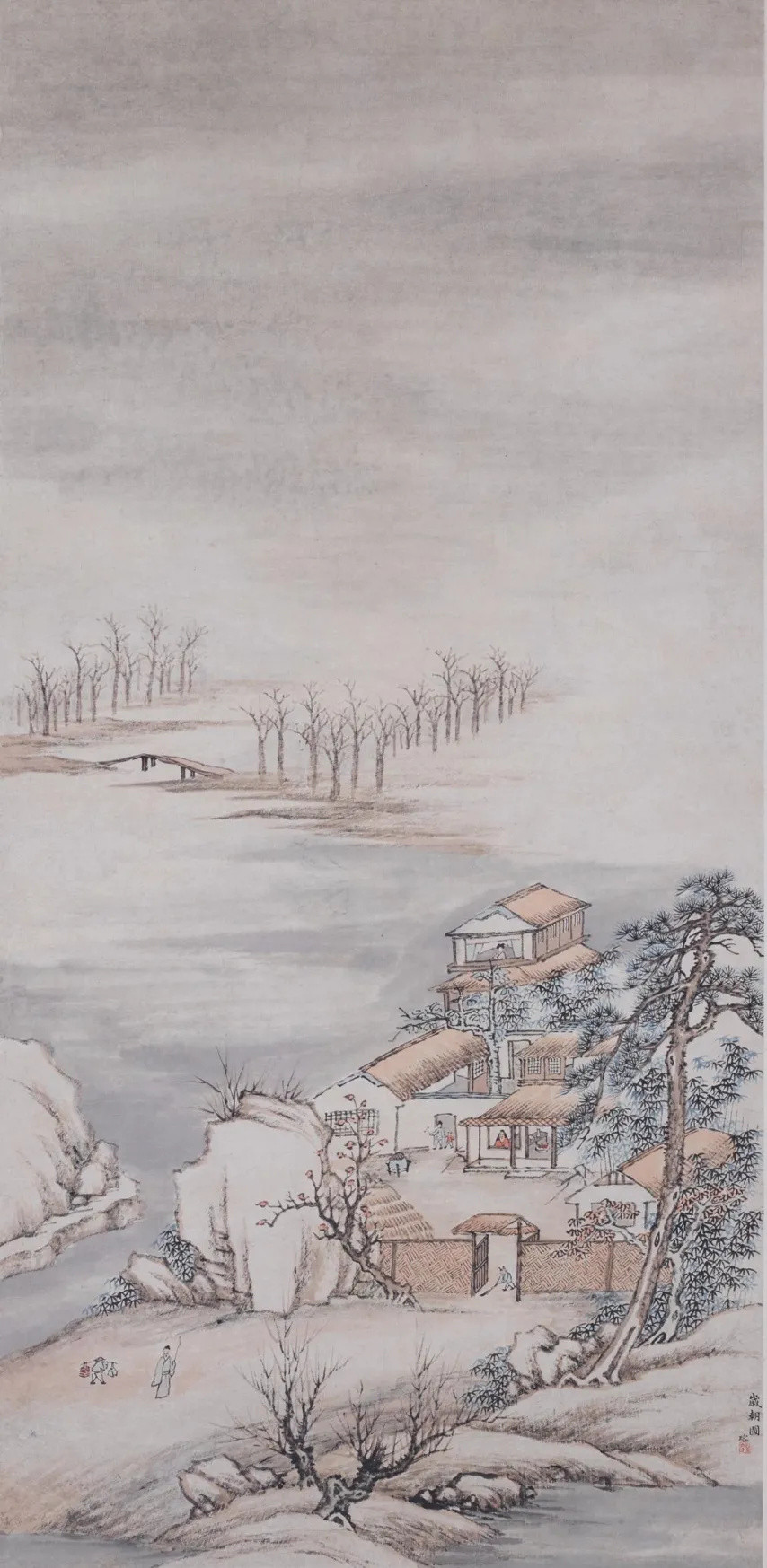 广州艺术博物院开年大展，50余件明清绘画还原古代春日生活